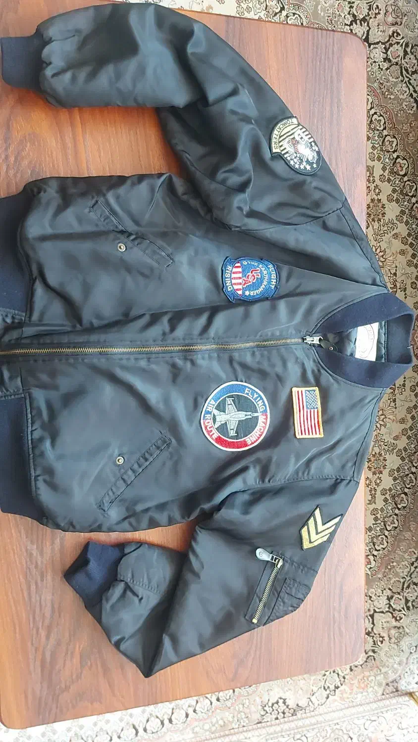 کاپشن خلبانی آمریکایی اصل|لباس|مبارکه, |دیوار