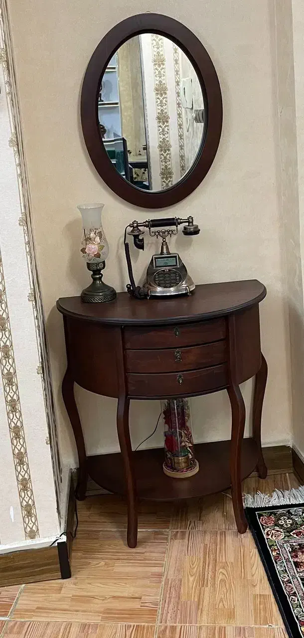 کنسول با آینه|بوفه، ویترین، کنسول|لنگرود, |دیوار