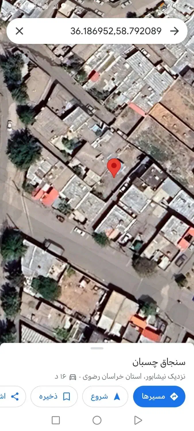 زمین فروشی 200 متر|فروش زمین و ملک کلنگی|نیشابور, کوی حسینی|دیوار