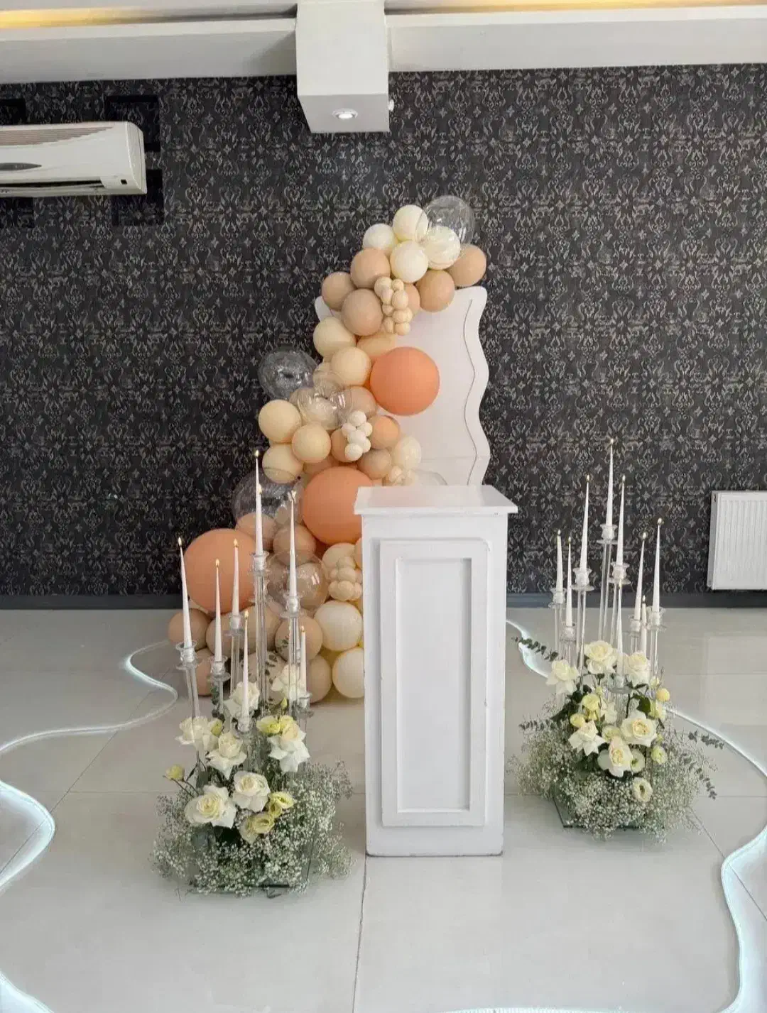 گل آرایی و بادکنک آرایی فینگر با اکیپ کامل|خدمات پذیرایی، مراسم|مشهد, جانباز|دیوار