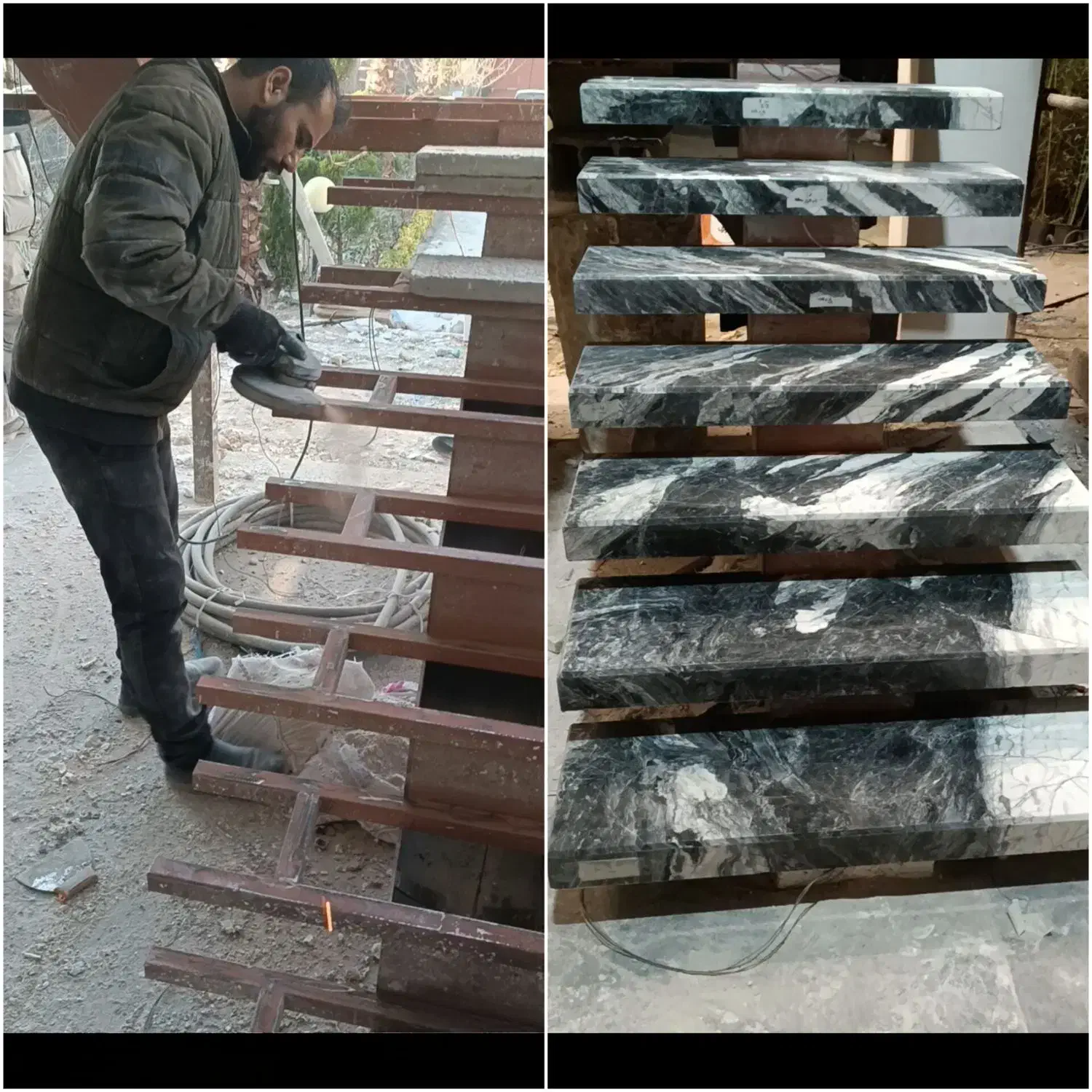 نصاب تخصصی سنگ اسلب کف و بدنه (بکلایت بدون سایه)|خدمات پیشه و مهارت|تهران, جوانمردان (اندیشه)|دیوار