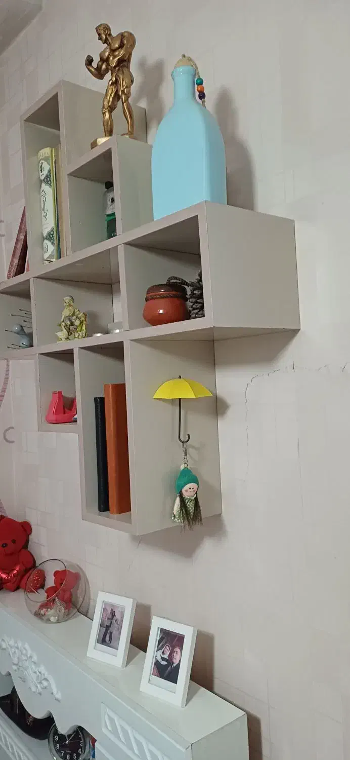 شلف.کتابخانه.قفسه دیواری.ام دی اف|کتابخانه، شلف، قفسه‌های دیواری|تبریز, |دیوار