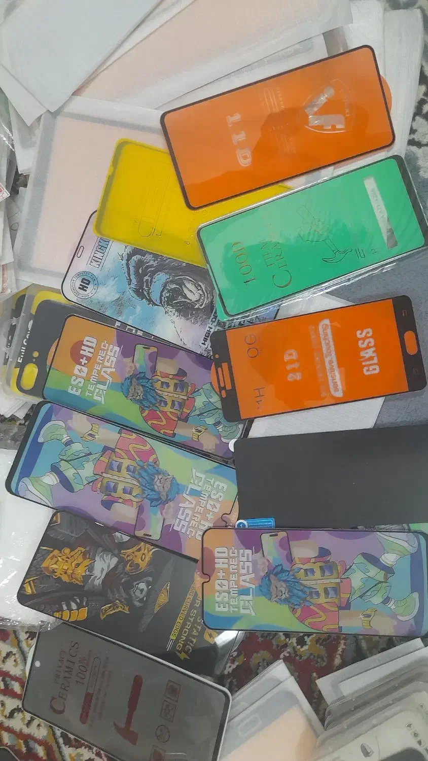 گلس گوشی عمده قیمت ۱۸هزار تومن|لوازم جانبی موبایل و تبلت|خمینی‌شهر, |دیوار