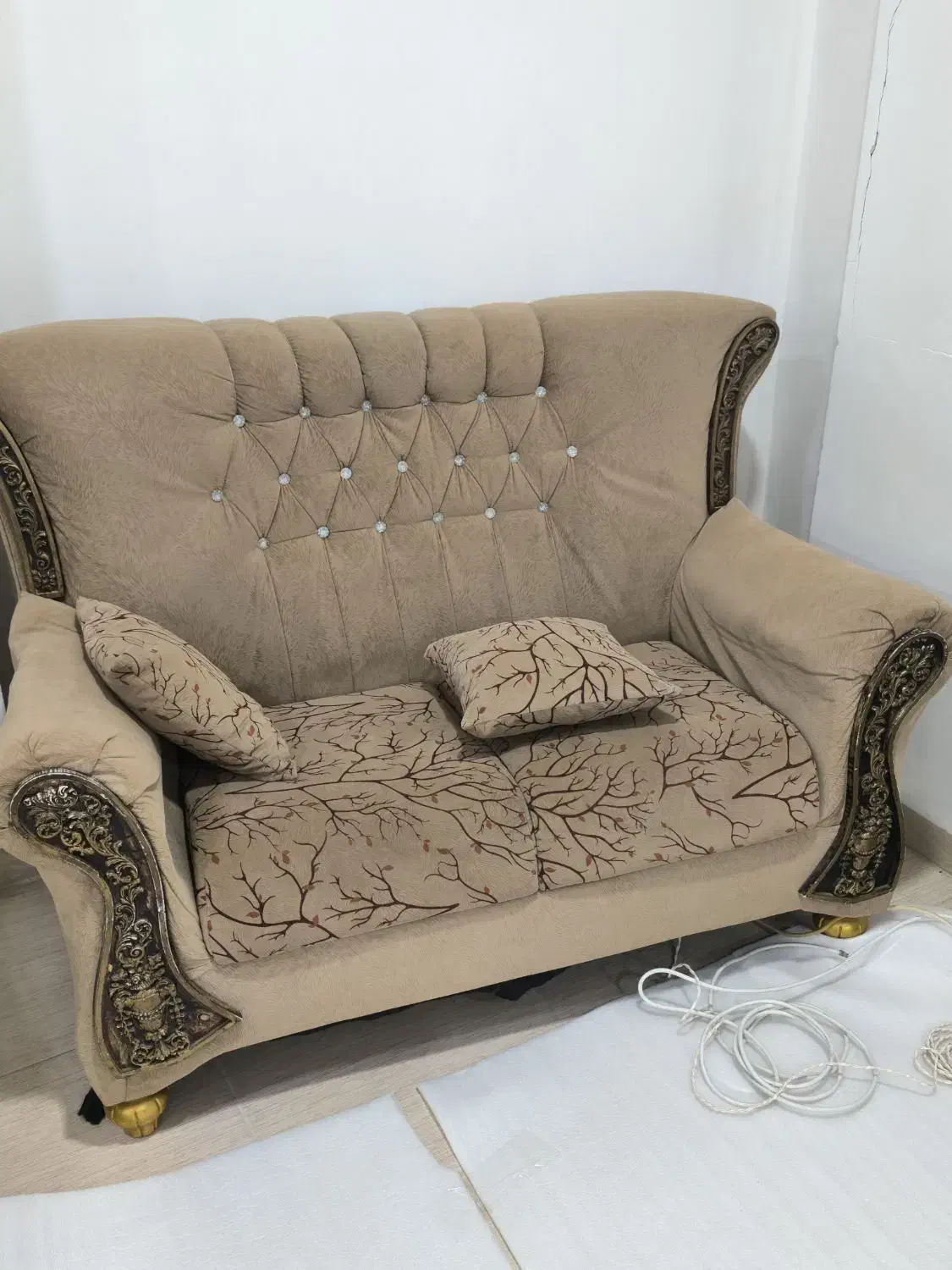 مبل ۷ نفره طرح سلطنتی در حد|مبلمان خانگی و میز عسلی|بانه, |دیوار