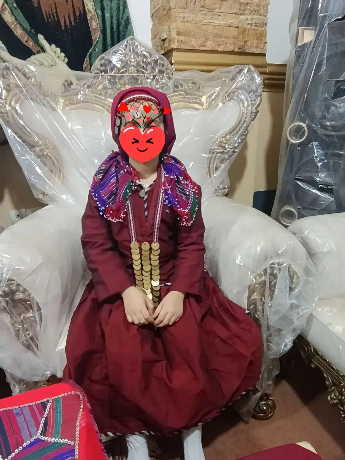 لباس محلی دخترانه|لباس|مینودشت, |دیوار