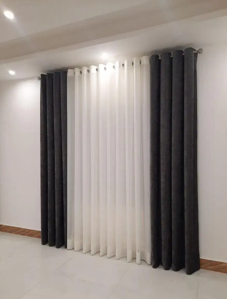 دوخت و نصب انواع پرده ها|پرده، رانر، رومیزی|محمدیه-قزوین, |دیوار