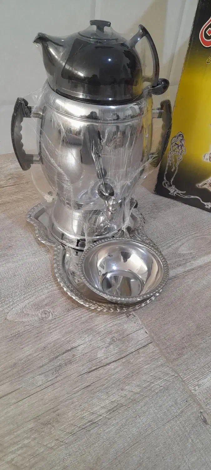 سماور ۶لیتری نو|سماور، چایساز، قهوهساز|قم, کلهری|دیوار