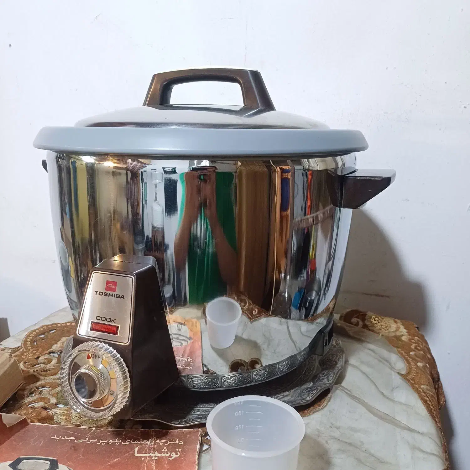 پلوپز پلو پز ۱۸ نفره توشیبا|اجاق گاز و لوازم برقی پخت‌وپز|تهران, هاشمی|دیوار