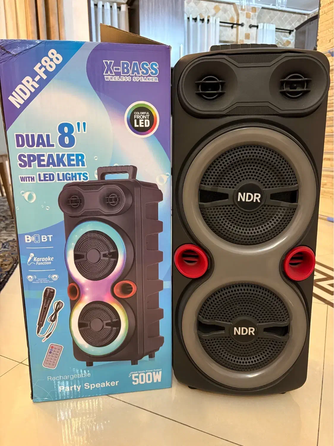 اسپیکر 500 وات NDR|سیستم صوتی خانگی|تهران, سعادت‌آباد|دیوار