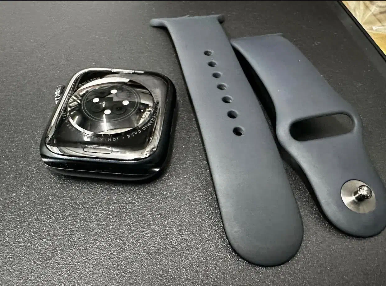 Apple watch serie 7 size 45M Batrey 100%|لوازم جانبی موبایل و تبلت|تهران, پونک|دیوار