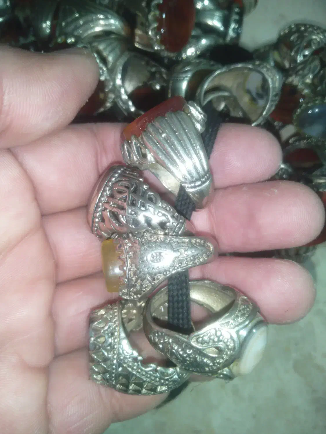 انگشتر عمده تک مردانه سیلندری|بدلیجات|شاهین‌شهر, شهرک گلدیس|دیوار