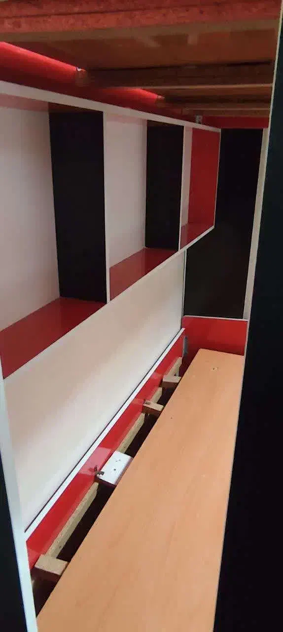 تخت دو طبقه|تخت و سرویس خواب|نجف‌آباد, گلدشت|دیوار