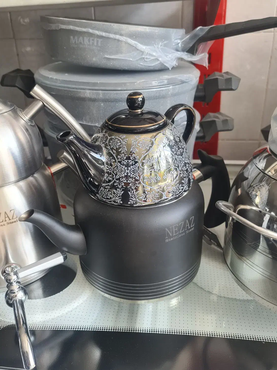 فروش محصولات نزاز و کتری قوری های نزاز|قوری، کتری، قهوه‌ساز دستی|مشهد, شهرک رازی (شهرک غرب)|دیوار