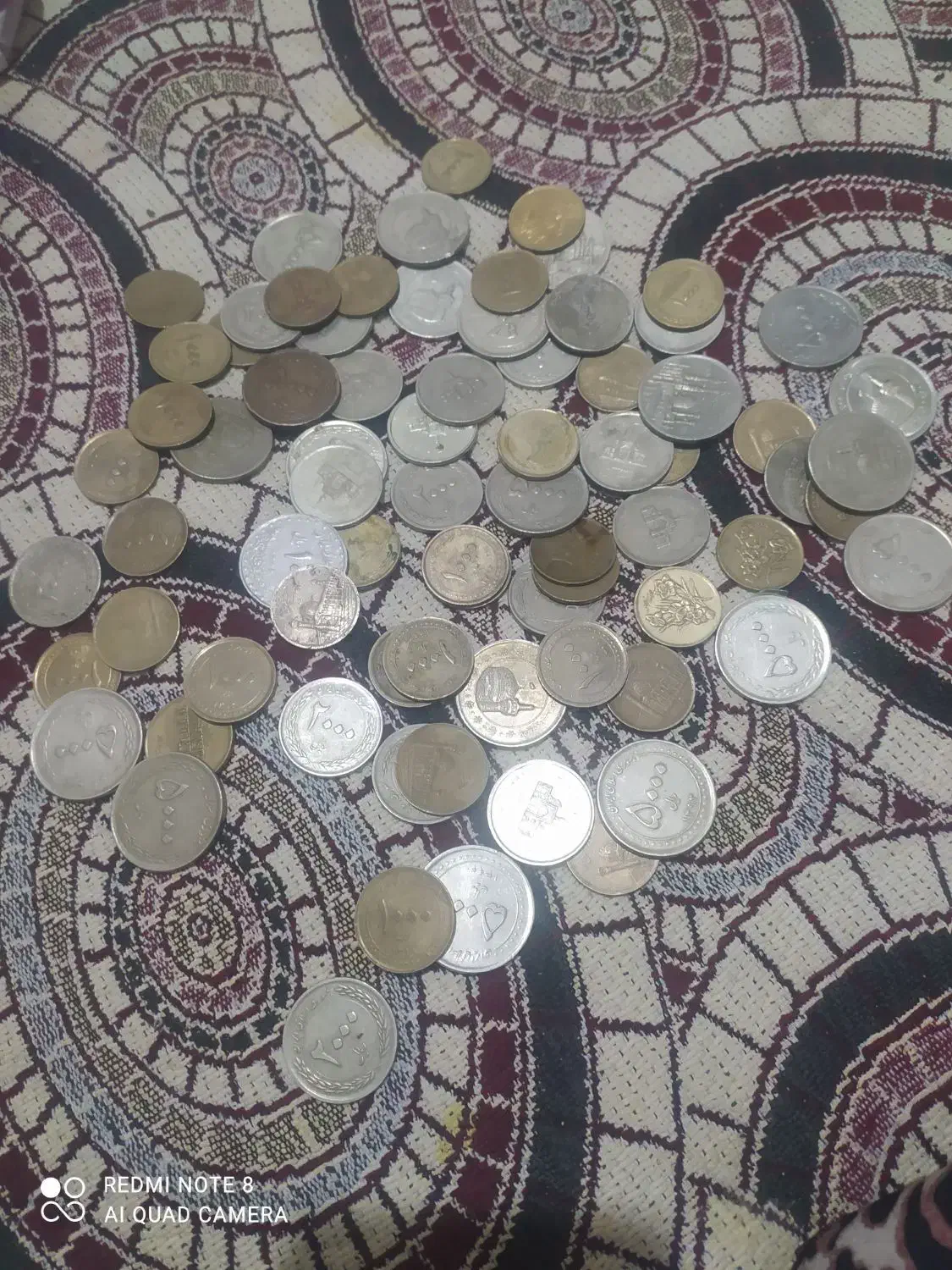 تعدادی سکه قدیمی|کلکسیون سکه، تمبر، اسکناس|یزد, |دیوار