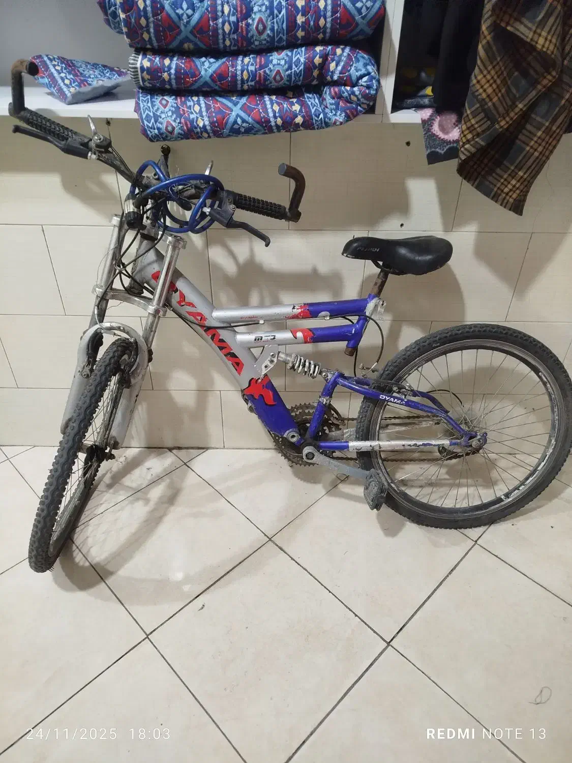 دوچرخه دنده ای 24|دوچرخه، اسکیت، اسکوتر|فولادشهر, C5|دیوار