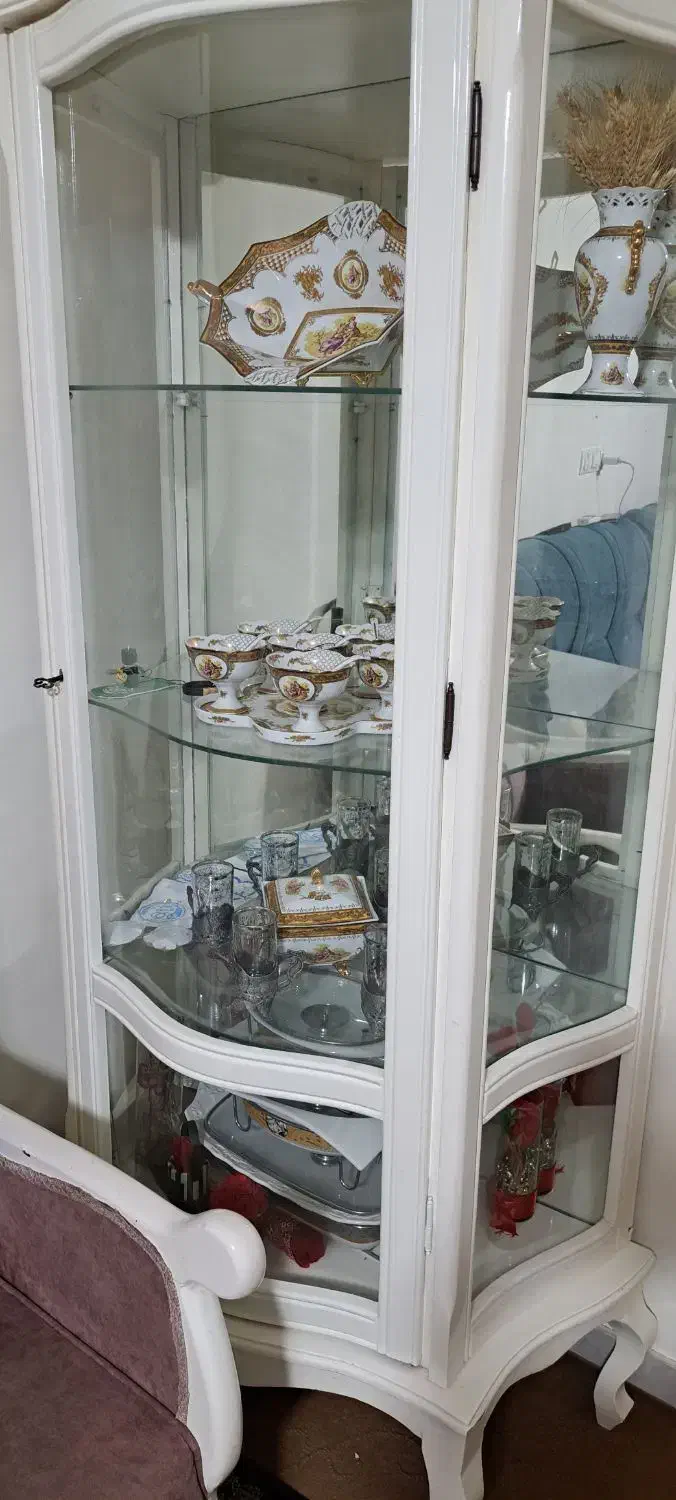 بوفه|بوفه، ویترین، کنسول|اقبالیه, |دیوار