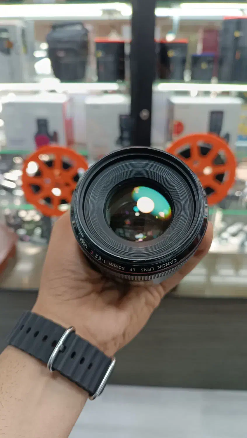 lens canon 50 F1.2|دوربین عکاسی و فیلمبرداری|تهران, امام خمینی|دیوار