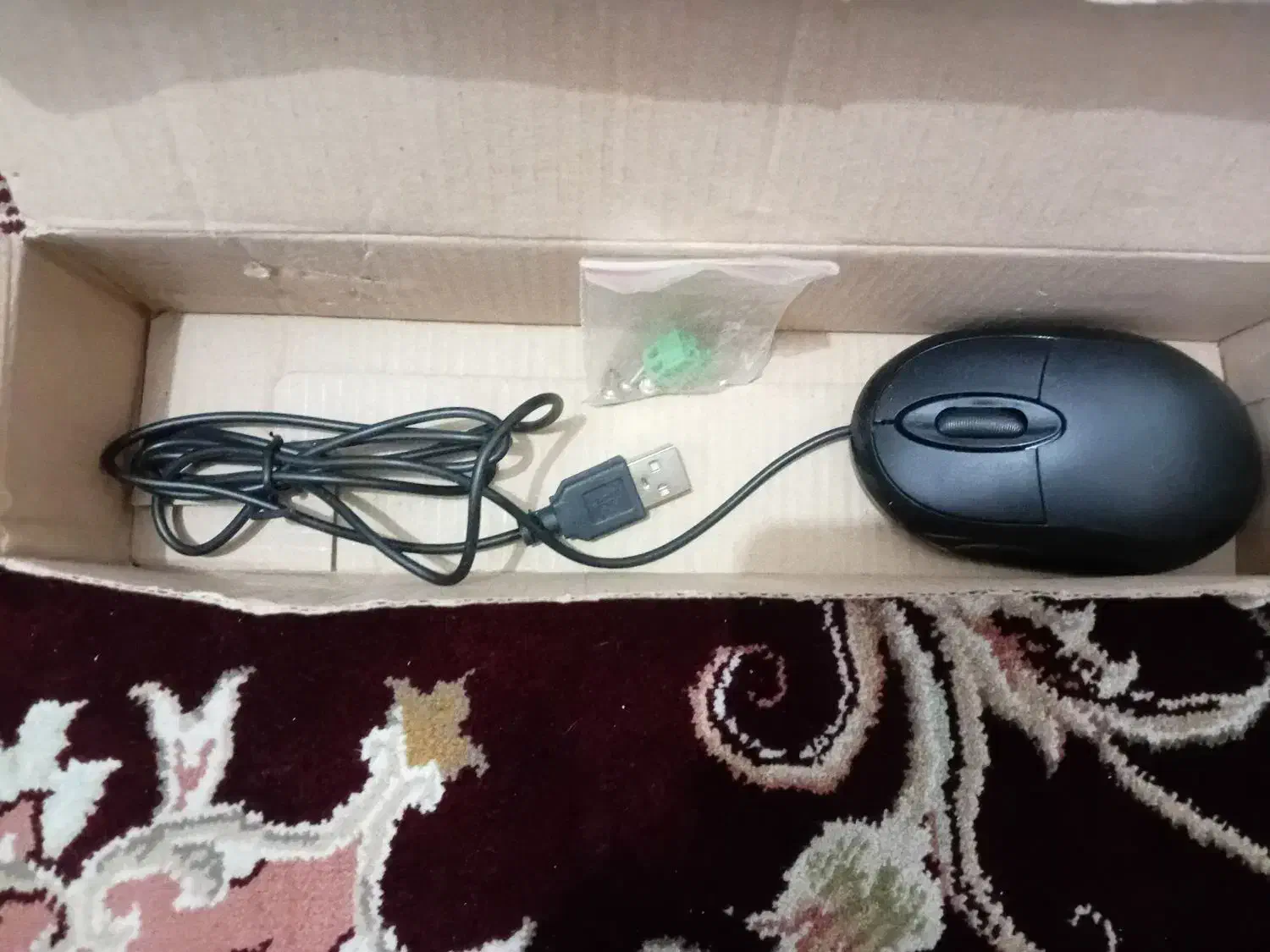 یک عدد موس نو سیم دار|قطعات و لوازم جانبی رایانه|ساوه, |دیوار