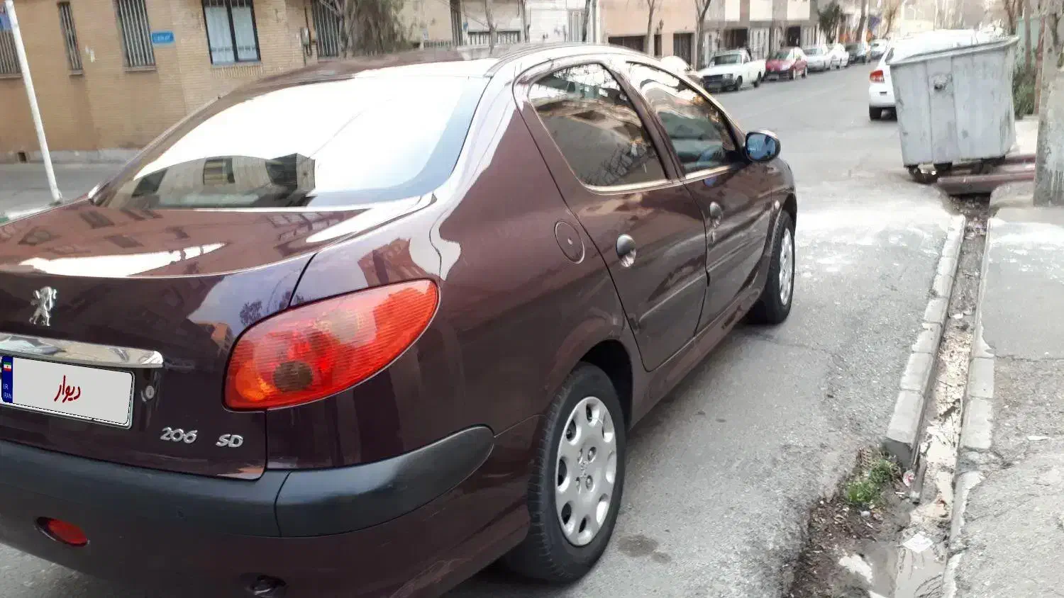 پژو ۲۰۶  SDمدل ۹۳|خودرو سواری و وانت|تهران, هفت حوض|دیوار