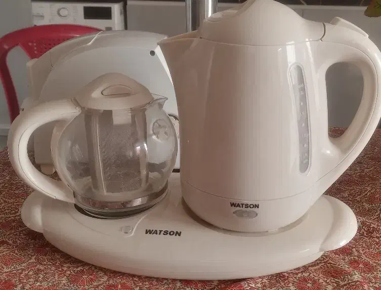 چای ساز واتسون همراه قوری پیرکس|سماور، چای‌ساز، قهوه‌ساز|شیروان (خراسان), |دیوار