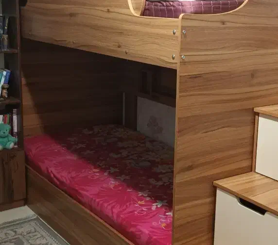 تخت 2 طبقه با تشک|تخت و سرویس خواب|ری, ظهیرآباد|دیوار