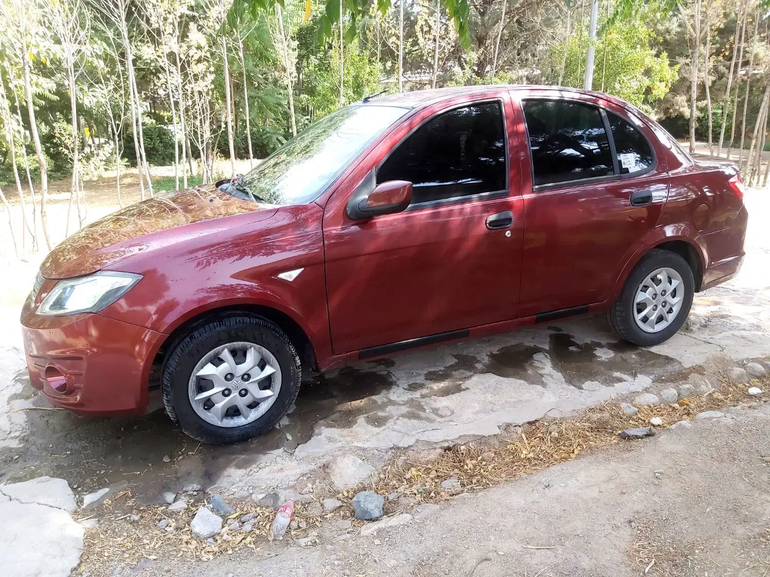 ساینا EX مدل ۱۳۹۸ آلبالویی، شاسی سالم|خودرو سواری و وانت|مشهد, رضاییه|دیوار