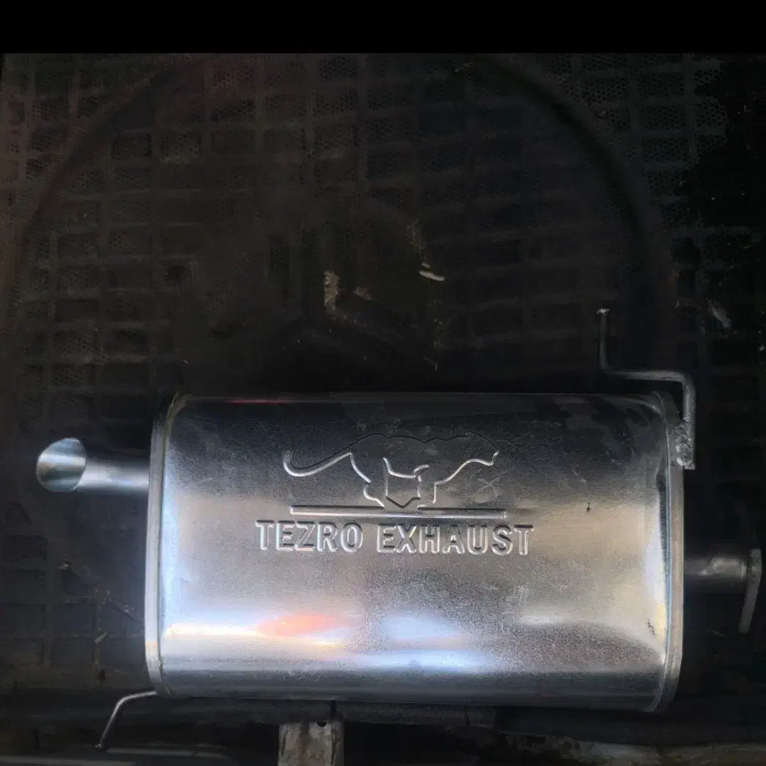 منبع اگزوز عقب تیبا نو|قطعات یدکی و لوازم جانبی|مشهد, رده|دیوار