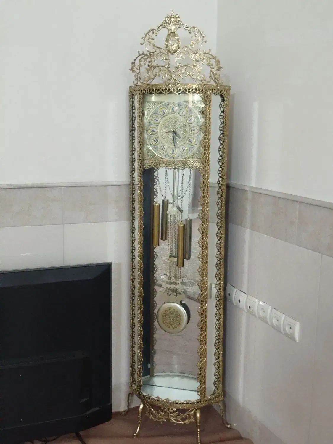 ساعت دیواری برنز|ساعت دیواری و تزئینی|قم, نیروگاه|دیوار