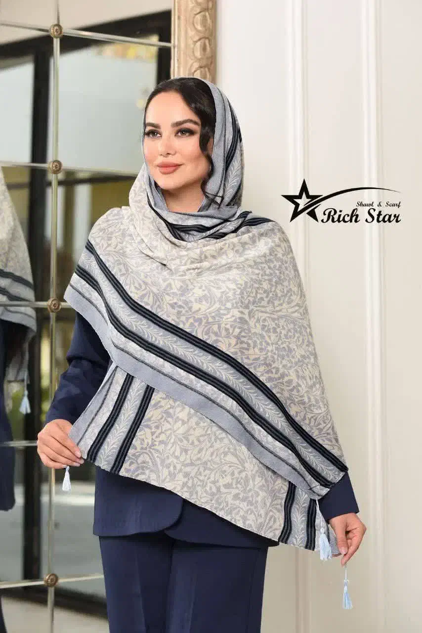 شال پاییزه منگوله دار|لباس|بومهن, |دیوار