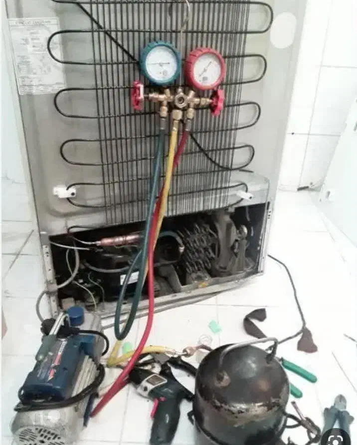 تعمیرات یخچال  تعویض نوار دور درب یخچال|خدمات پیشه و مهارت|درگهان, |دیوار