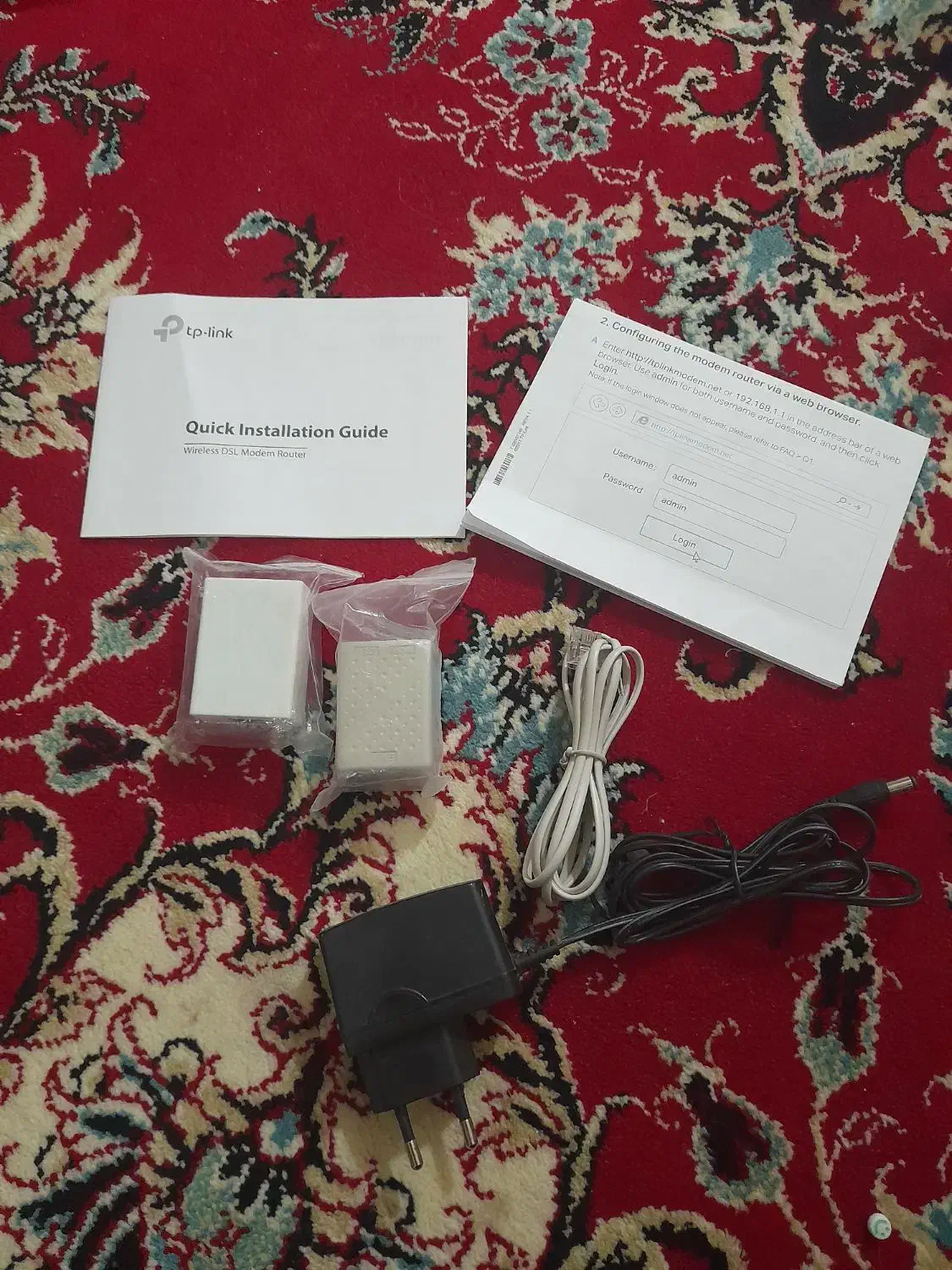 مودم adsl تی پی لینک|مودم و تجهیزات شبکه|برازجان, |دیوار