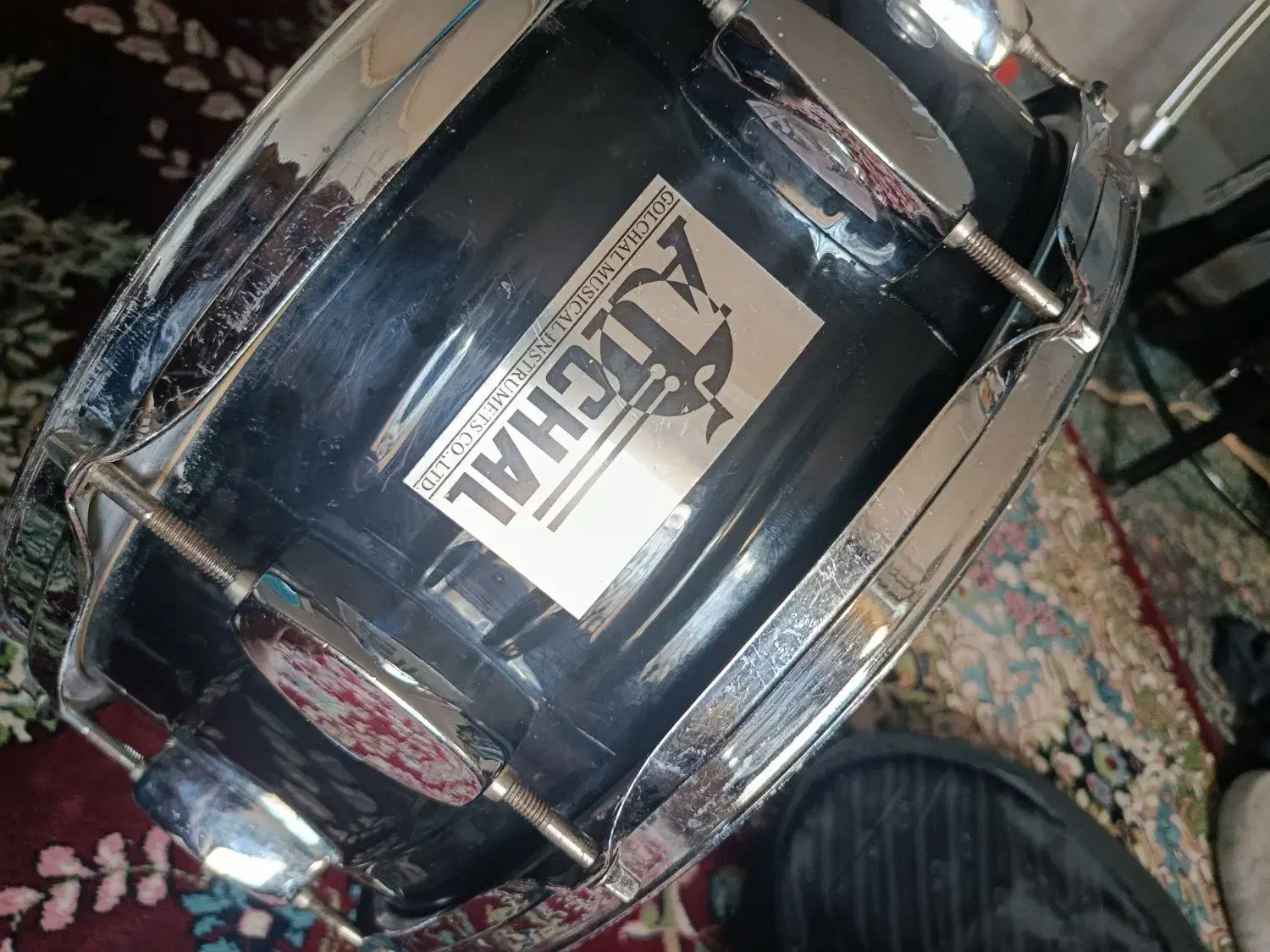 سایدرام اسنر بدنه چوبی کمیاب|درام و پرکاشن|کرمان, |دیوار