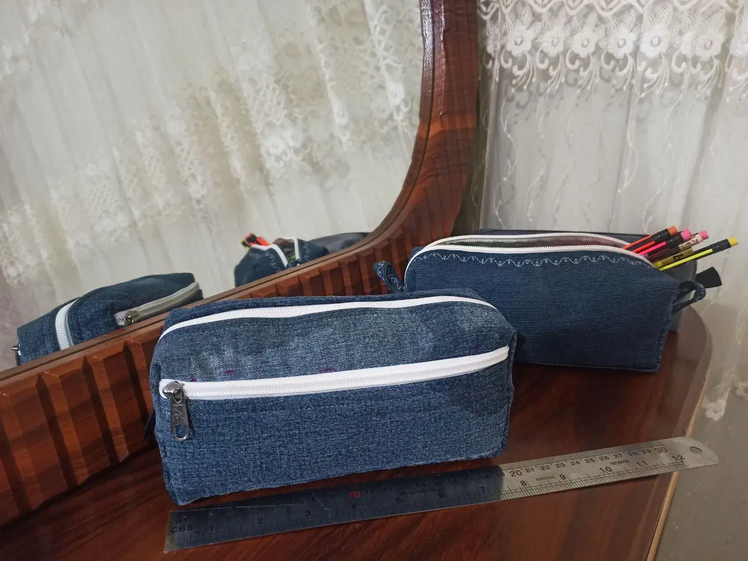 جامدادی ۳ زیپ|لوازم التحریر|شاهین دژ, |دیوار