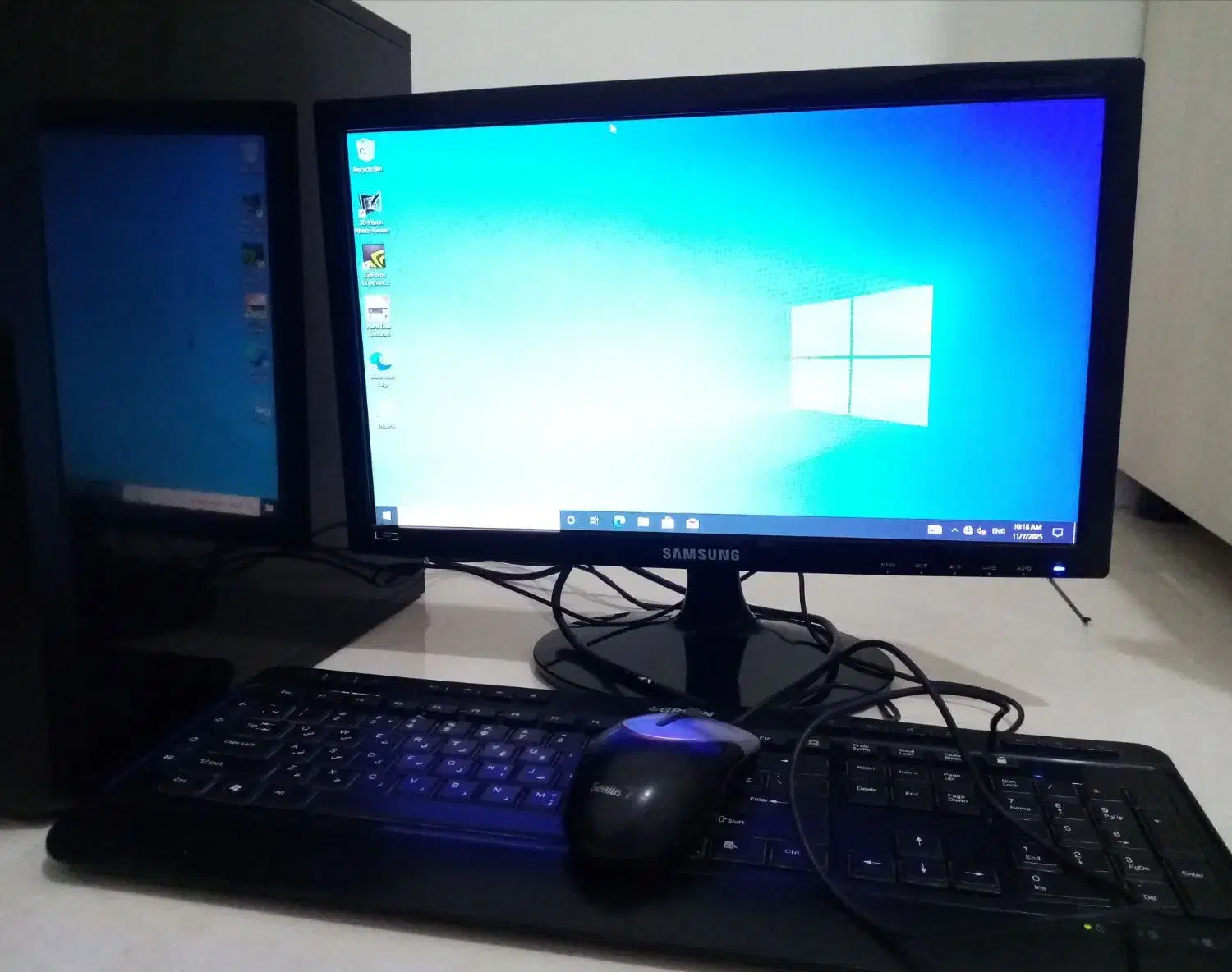 کامپیوتر کامل سرعتی با مانیتور 19 led|رایانه رومیزی|مشهد, امیریه|دیوار