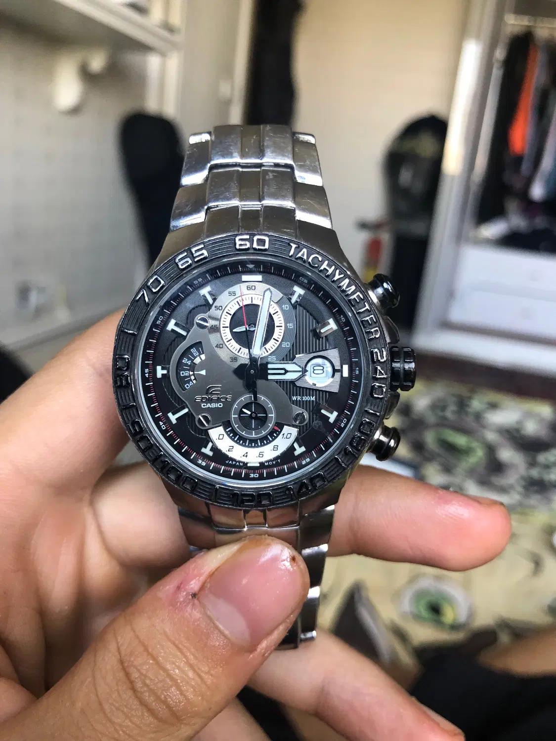 Casio edifice|ساعت|تبریز, |دیوار