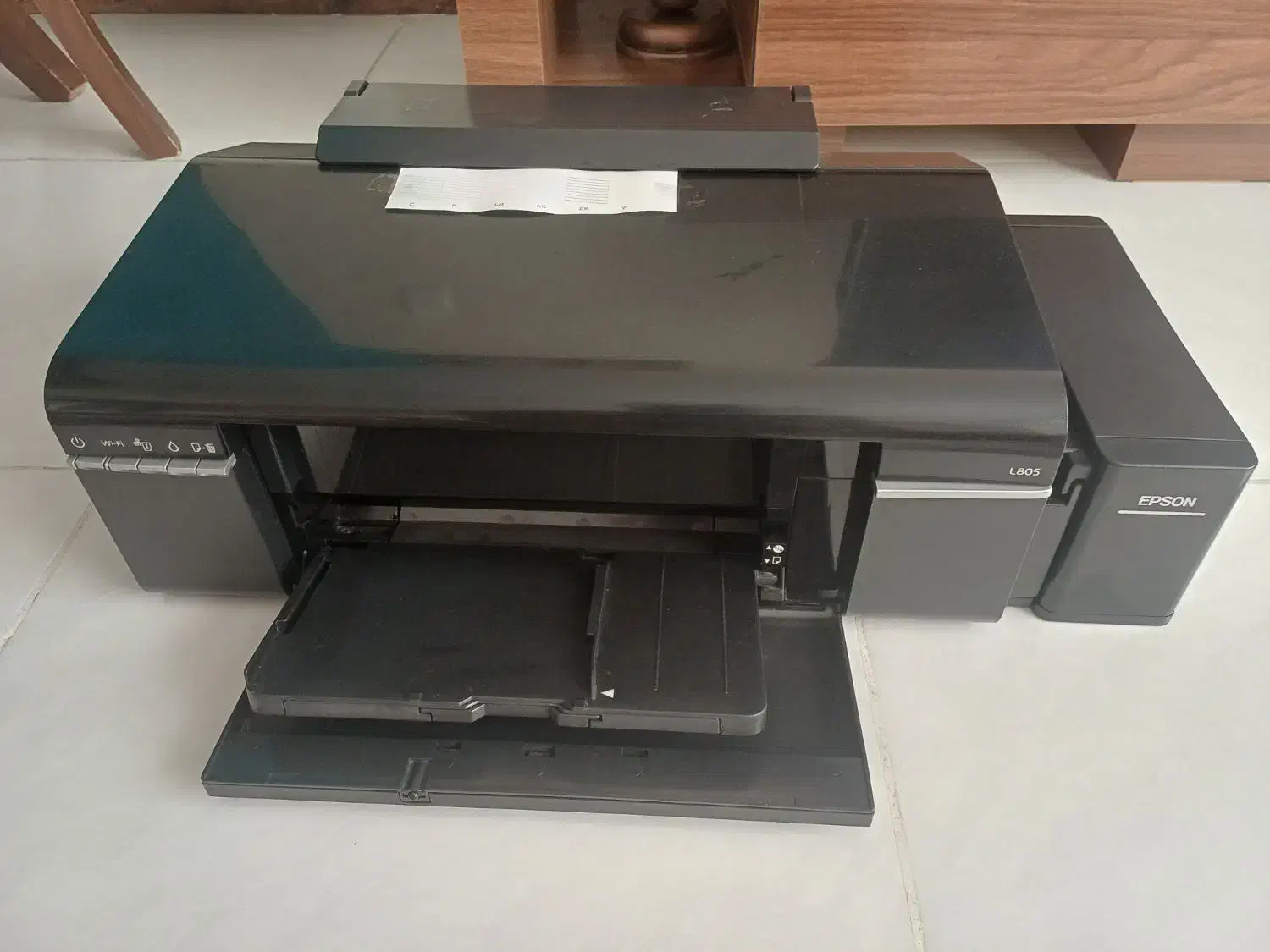 پرینتر اپسون l805 در حد نو|پرینتر، اسکنر، کپی، فکس|کرج, آق تپه|دیوار
