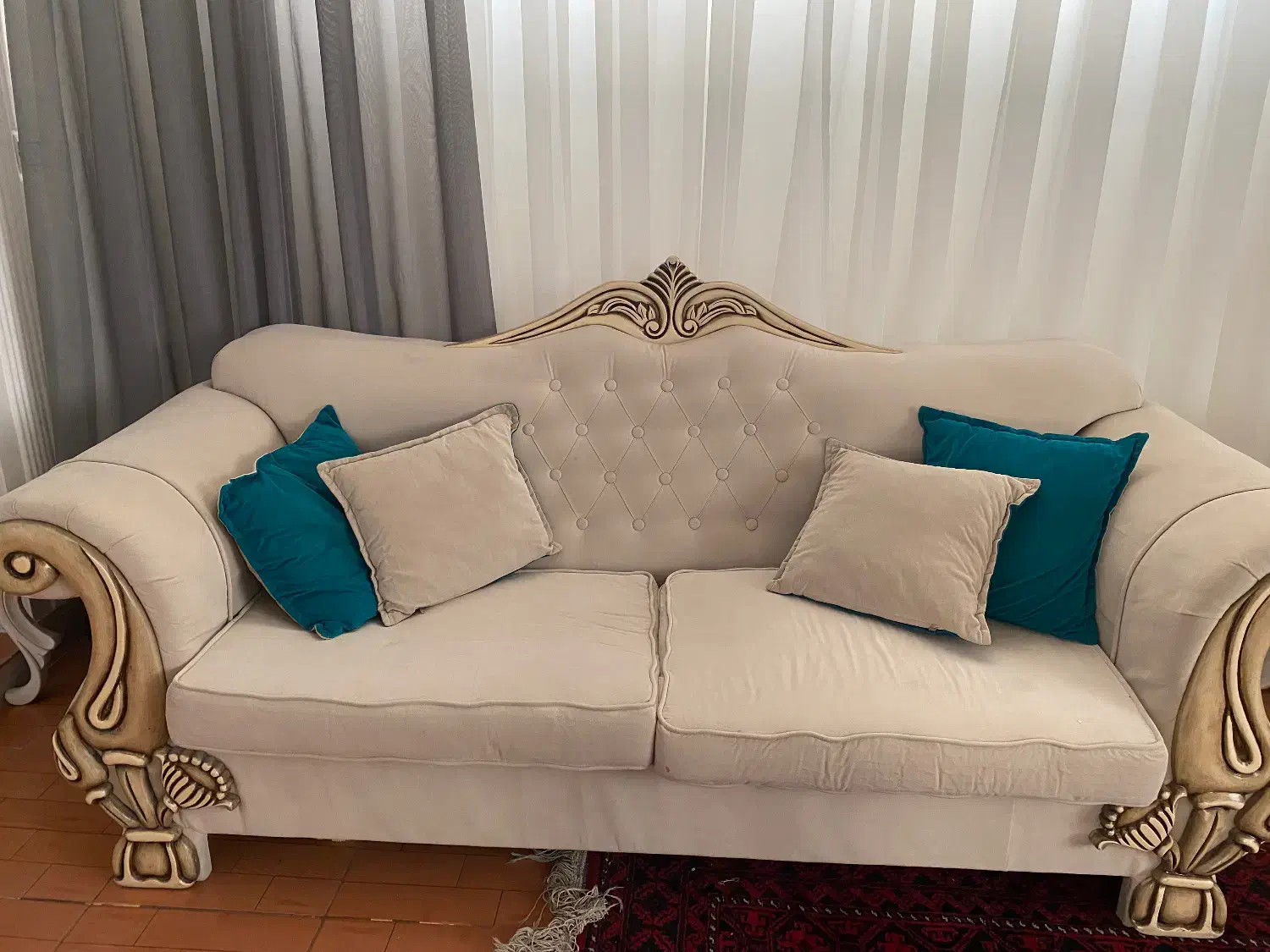 مبلمان و میز نهار خوری تمیز و سالم|مبلمان خانگی و میز عسلی|بیرجند, |دیوار