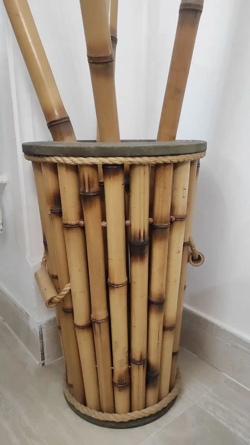 گلدان بامبو|گل مصنوعی|کرمانشاه, |دیوار