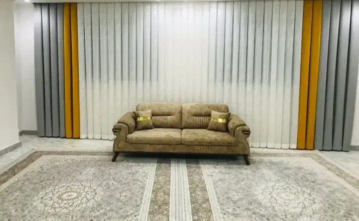 پرده سرای هنر دوخت نصب پارچه هرمدلی بخواین موجده|پرده، رانر، رومیزی|فردیس, شهرک شهید حسینی|دیوار