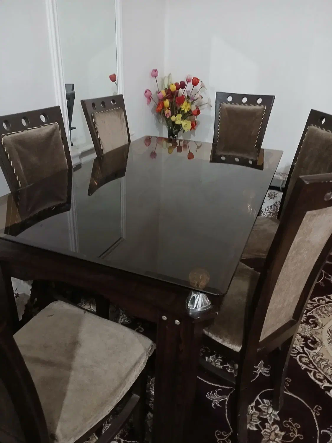 میز ناهارخوری|میز و صندلی غذاخوری|فاضل آباد, |دیوار