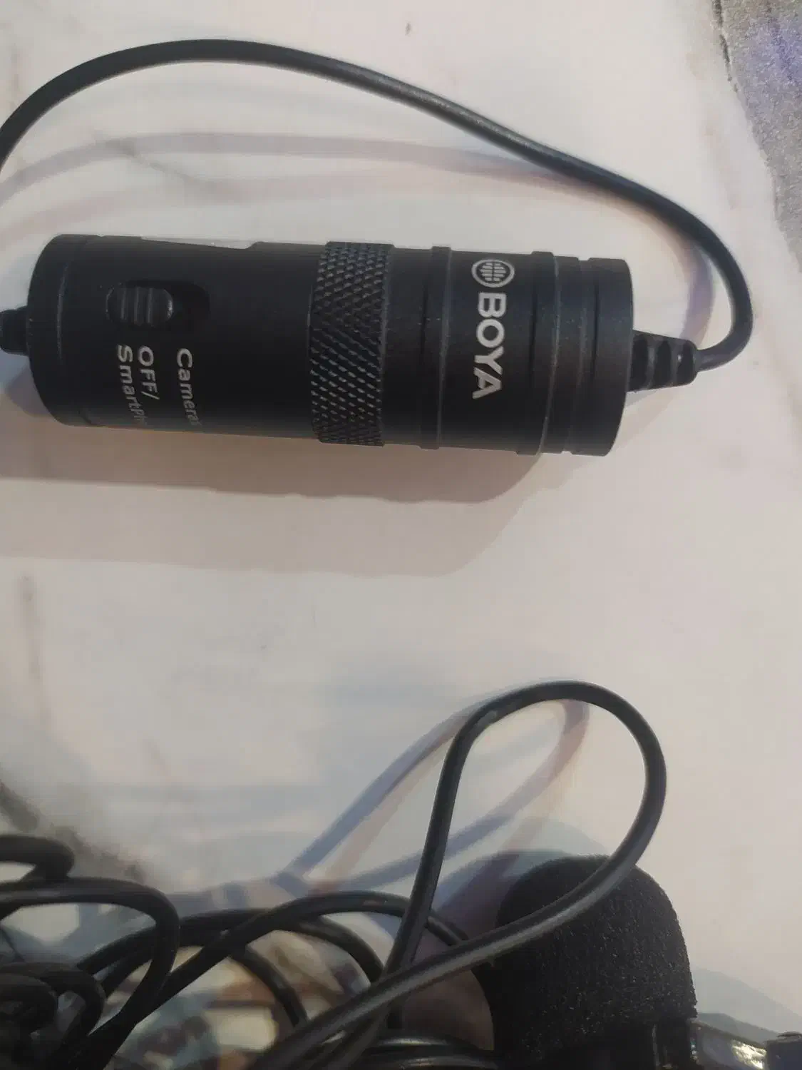 میکروفن بویا اصل سالم و پایه دوربین|صوتی و تصویری|شیراز, تاچارا|دیوار