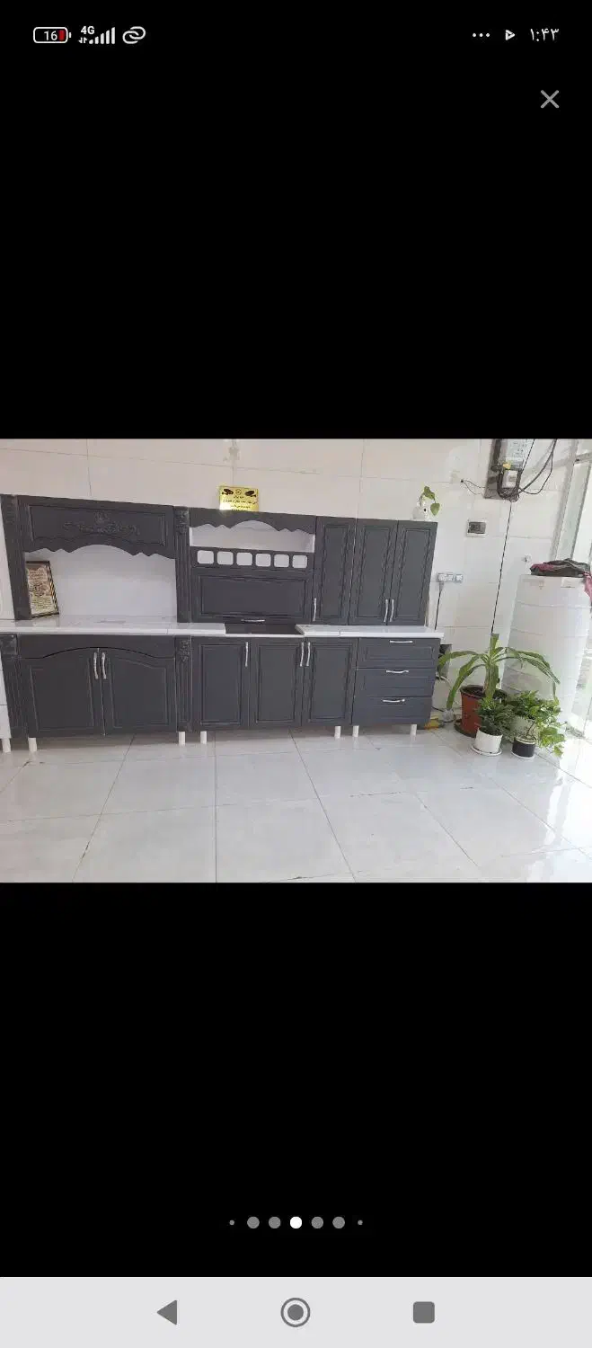 کابینت وکیوم جنس درجه یک به قیمت تولیدی کنگان|مصالح و تجهیزات ساختمان|بندر دیر, |دیوار