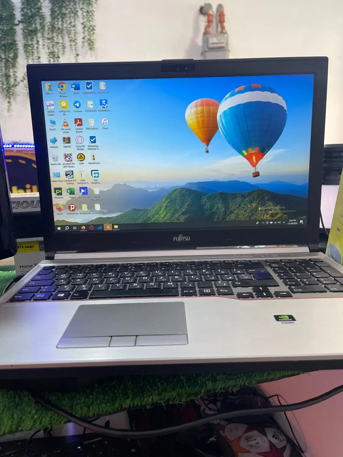 لپتاپ فوجیتسو در حد نو|رایانه همراه|قائمشهر, |دیوار