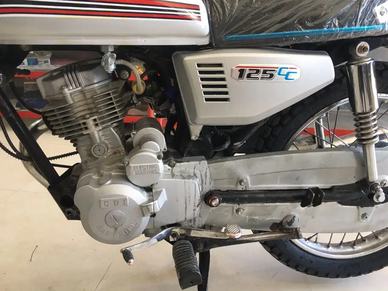 موتور سیکلت ۱۲۵ مدل ۷۸ استارتی|موتورسیکلت|خلخال, |دیوار