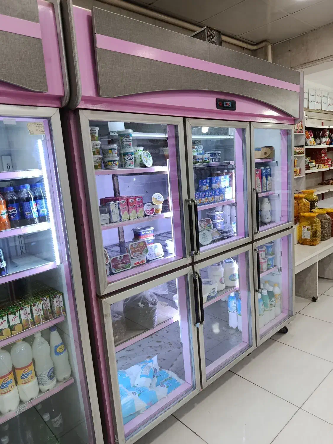 یخچال ۶درب استیل|فروشگاه و مغازه|اهواز, پردیس|دیوار