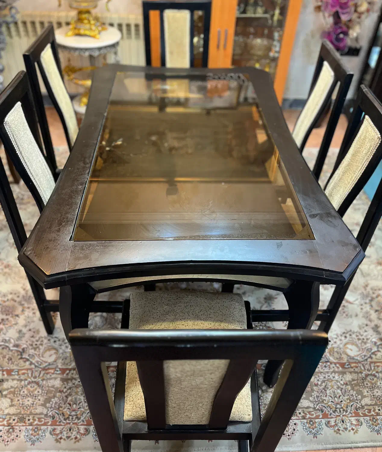 میز و صندلی ۶ نفره غذاخوری|میز و صندلی غذاخوری|چالوس, |دیوار