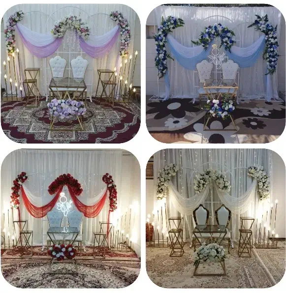 دیزاین گل ارایی مراسم عقد وعروسی|خدمات پذیرایی، مراسم|آبادان, |دیوار