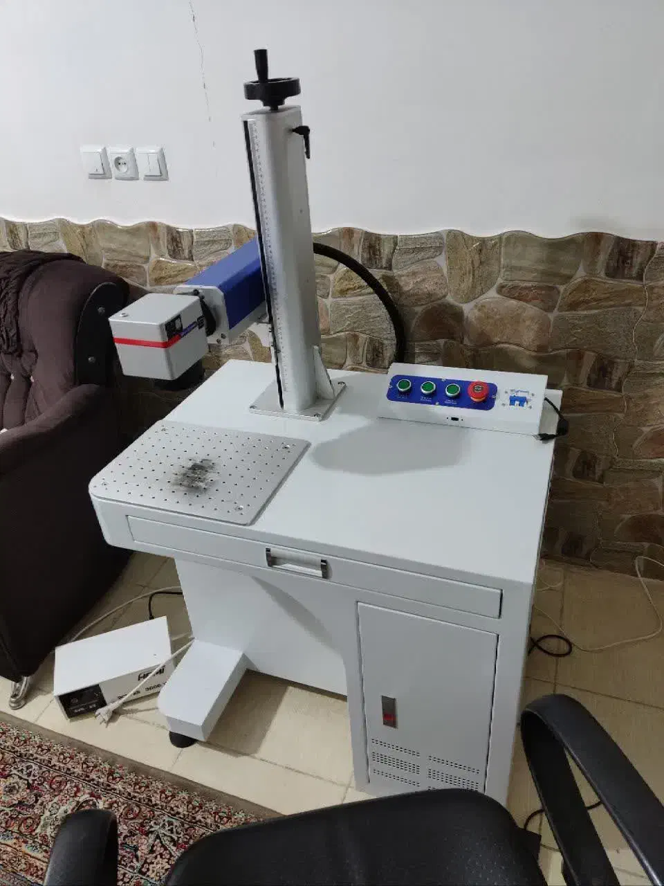 فروش دستگاه فایبر مارکینگ  در حد نو|ماشین‌آلات صنعتی|قم, باغ شازده|دیوار