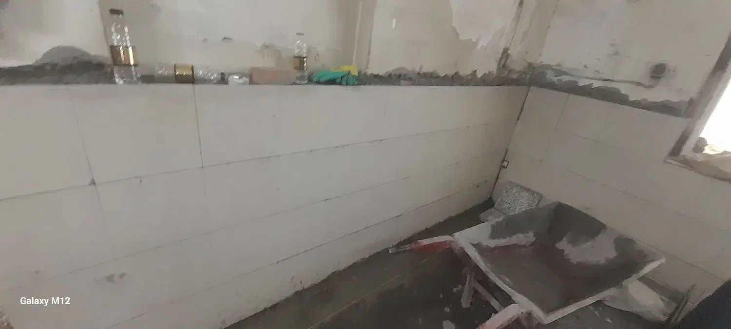 کاشی کاری  سرامیک تیغه چینی دیوار چینی نمای لفتنی|خدمات پیشه و مهارت|لنجان, |دیوار