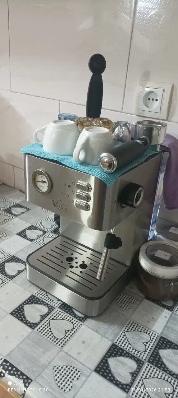 قهوه ساز ویداس|سماور، چای‌ساز، قهوه‌ساز|نجف‌آباد, قلعه سفید|دیوار